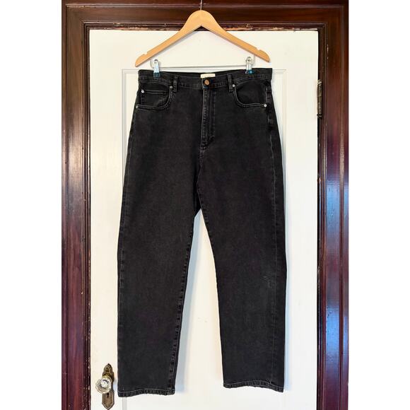 DL1961 Denim - DL1961 Elorna Cigarette Black Straight Leg High Waisted Jeans- Size 32